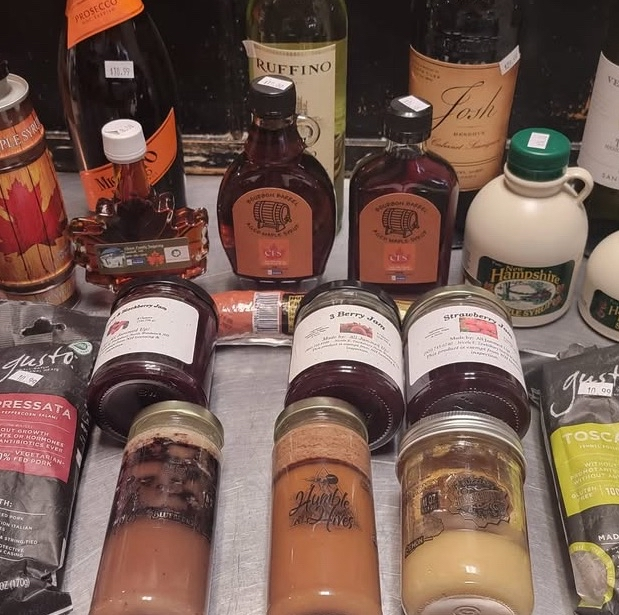 Local honey and maple products